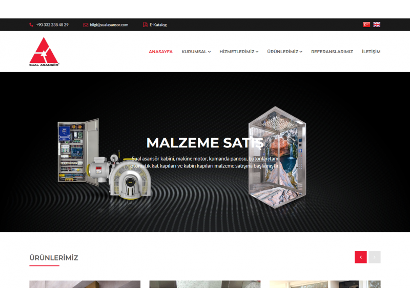 Web sitemiz yeni arayüzü ile yayında.